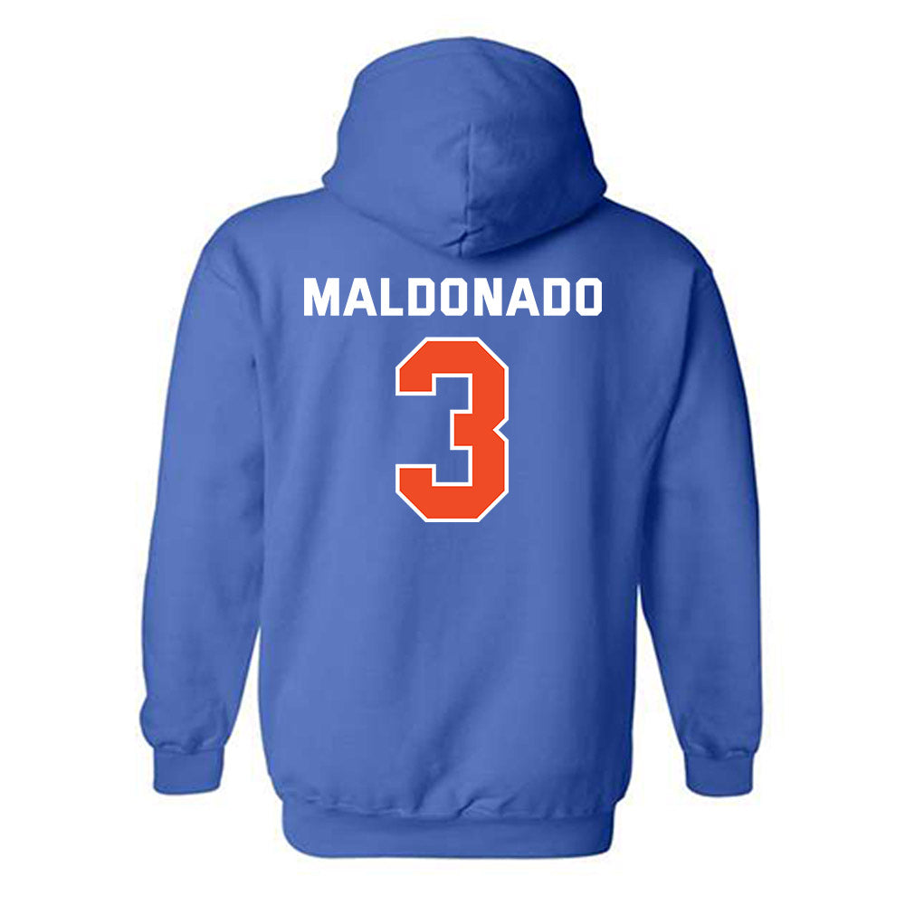 Boise State - NCAA Women's Basketball : Morgan Maldonado - Sport Shersey Hooded Sweatshirt-1