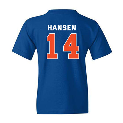 Boise State - NCAA Women's Basketball : Mya Hansen - Sport Shersey Youth T-Shirt-1