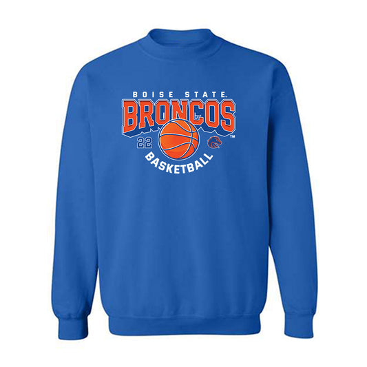 Boise State - NCAA Women's Basketball : Kennasyn Garza - Sport Shersey Crewneck Sweatshirt-0