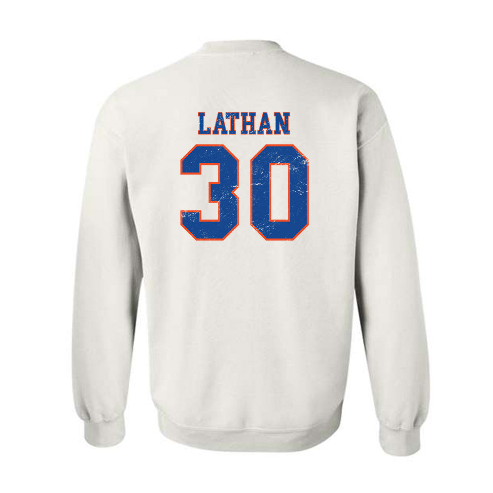 Boise State - NCAA Men's Basketball : Ethan Lathan - Sport Shersey Crewneck Sweatshirt-1