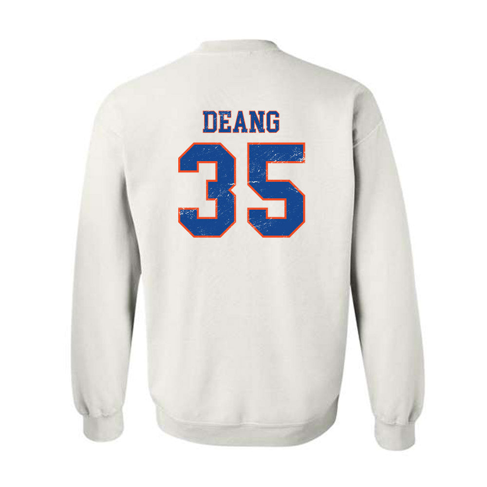 Boise State - NCAA Men's Basketball : Jikany Deang - Sport Shersey Crewneck Sweatshirt-1