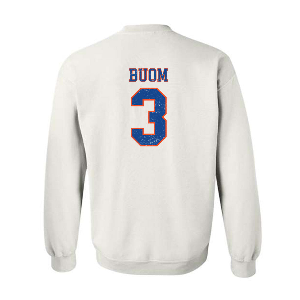 Boise State - NCAA Men's Basketball : Bhan Buom - Sport Shersey Crewneck Sweatshirt-1