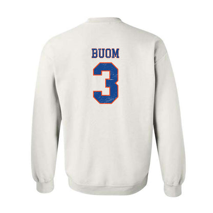 Boise State - NCAA Men's Basketball : Bhan Buom - Sport Shersey Crewneck Sweatshirt-1
