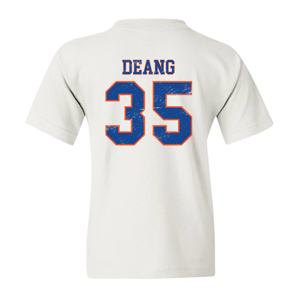 Boise State - NCAA Men's Basketball : Jikany Deang - Sport Shersey Youth T-Shirt-1