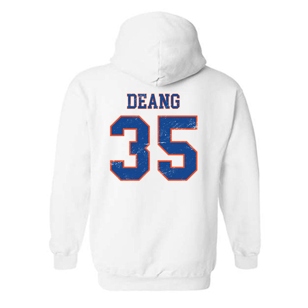 Boise State - NCAA Men's Basketball : Jikany Deang - Sport Shersey Hooded Sweatshirt-1