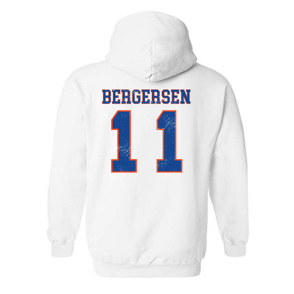 Boise State - NCAA Men's Basketball : Ray Bergersen - Sport Shersey Hooded Sweatshirt-1