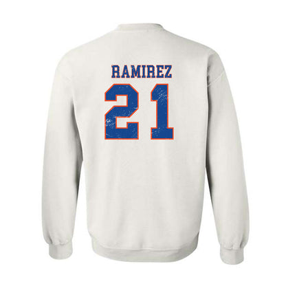 Boise State - NCAA Men's Basketball : Brennan Ramirez - Sport Shersey Crewneck Sweatshirt-1