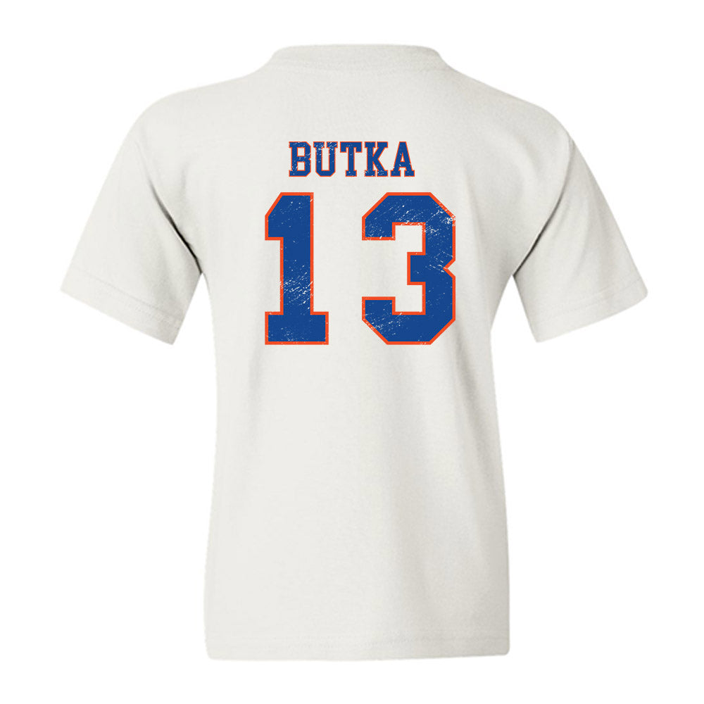 Boise State - NCAA Men's Basketball : Dovydas Butka - Sport Shersey Youth T-Shirt-1