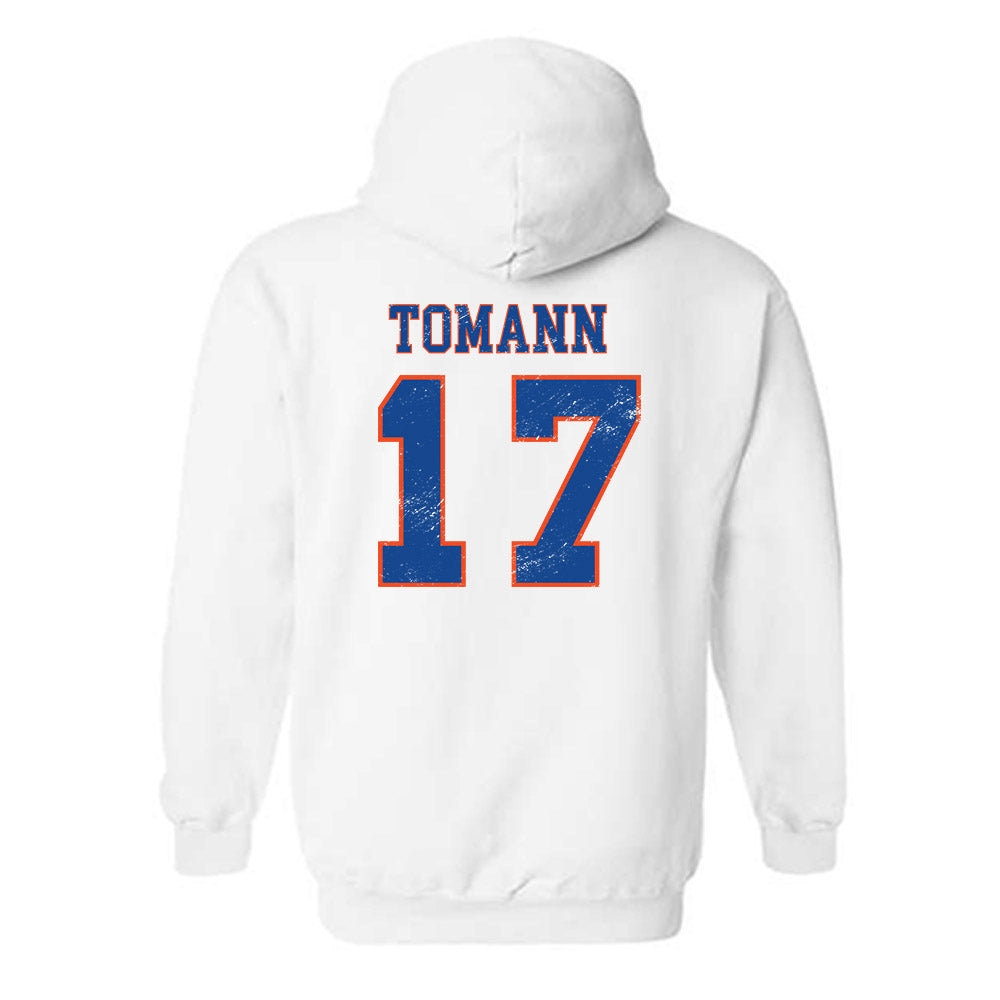 Boise State - NCAA Men's Basketball : Kaur Tomann - Sport Shersey Hooded Sweatshirt-1