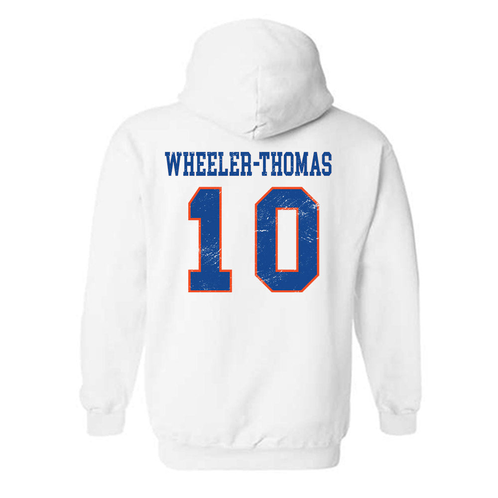 Boise State - NCAA Men's Basketball : Damari Wheeler-Thomas - Sport Shersey Hooded Sweatshirt-1