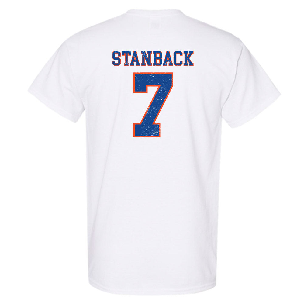 Boise State - NCAA Men's Basketball : Jerquarius Stanback - Sport Shersey T-Shirt-1