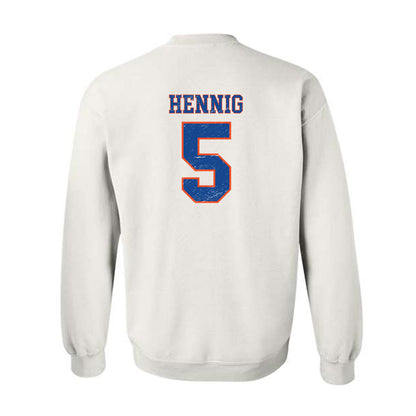Boise State - NCAA Men's Basketball : Brady Hennig - Sport Shersey Crewneck Sweatshirt-1