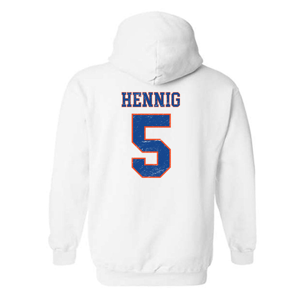 Boise State - NCAA Men's Basketball : Brady Hennig - Sport Shersey Hooded Sweatshirt-1