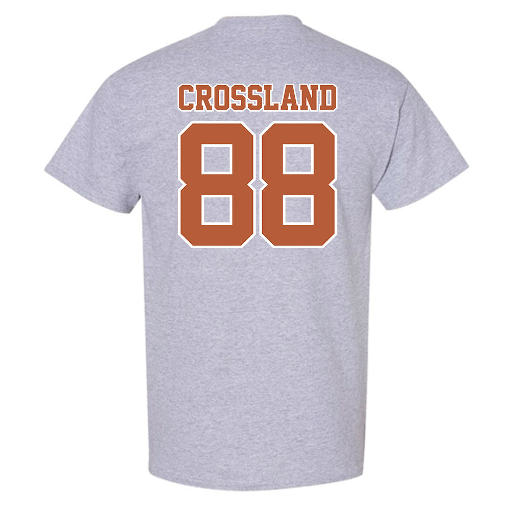 Texas - NCAA Baseball : Brett Crossland - Sports Shersey T-Shirt-1