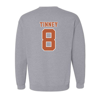 Texas - NCAA Baseball : Carson Tinney - Sports Shersey Crewneck Sweatshirt-1