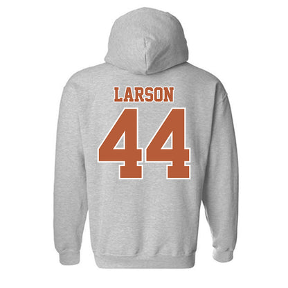 Texas - NCAA Baseball : Ashton Larson - Sports Shersey Hooded Sweatshirt-1