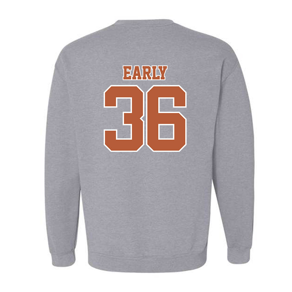 Texas - NCAA Baseball : Callum Early - Sports Shersey Crewneck Sweatshirt-1