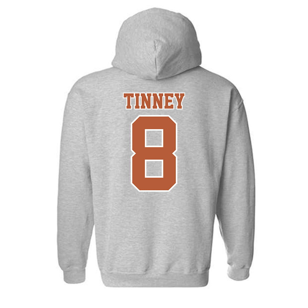 Texas - NCAA Baseball : Carson Tinney - Sports Shersey Hooded Sweatshirt-1