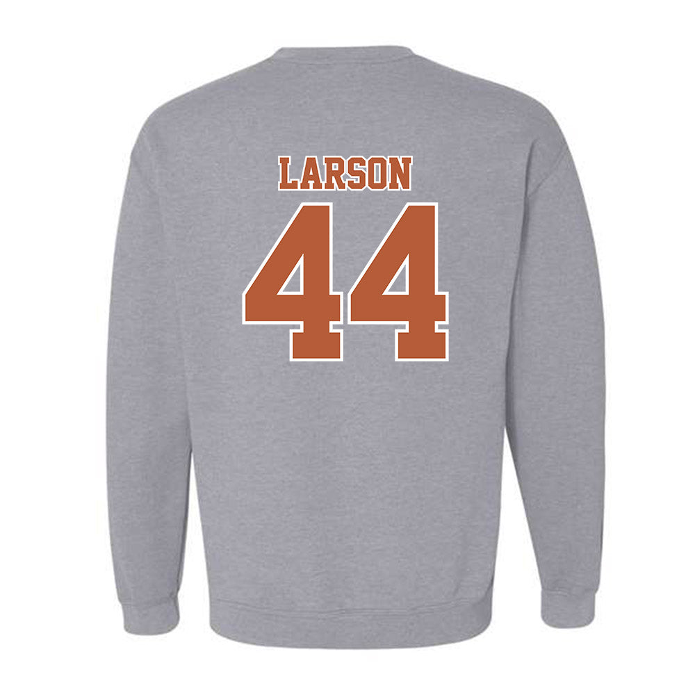 Texas - NCAA Baseball : Ashton Larson - Sports Shersey Crewneck Sweatshirt-1