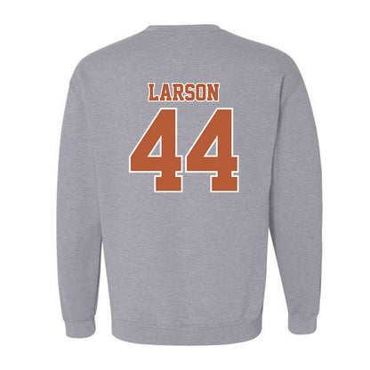 Texas - NCAA Baseball : Ashton Larson - Sports Shersey Crewneck Sweatshirt-1