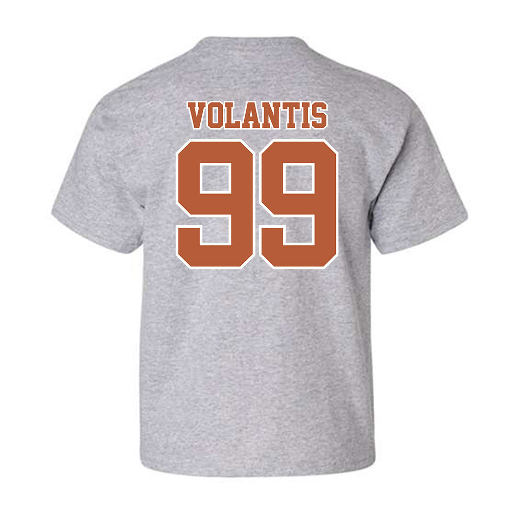 Texas - NCAA Baseball : Dylan Volantis - Sports Shersey Youth T-Shirt-1