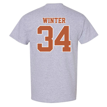 Texas - NCAA Baseball : Michael Winter - Sports Shersey T-Shirt-1