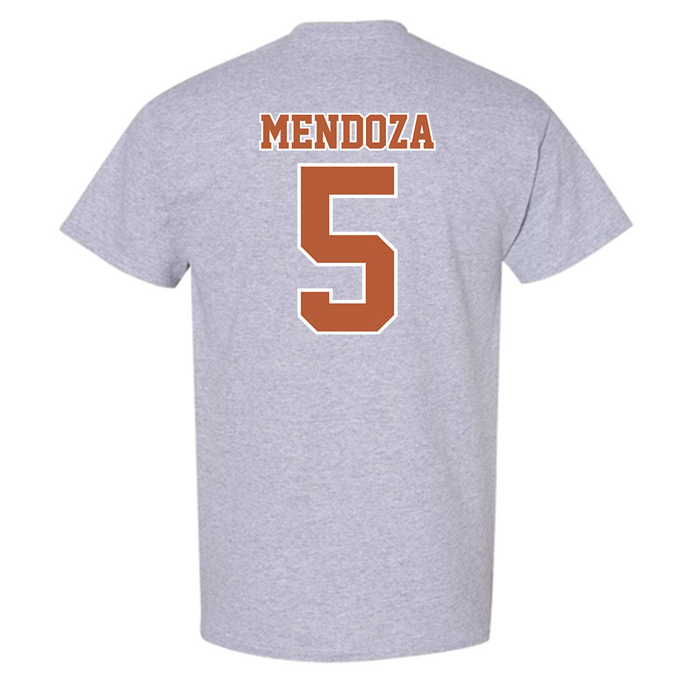 Texas - NCAA Baseball : Ethan Mendoza - Sports Shersey T-Shirt-1