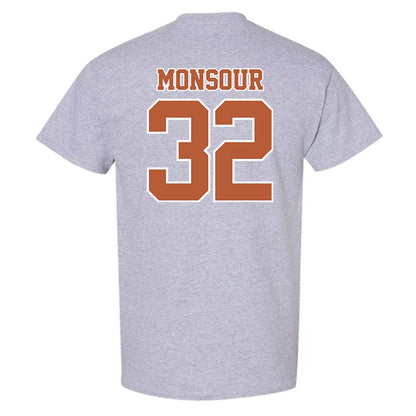 Texas - NCAA Baseball : Maddox Monsour - Sports Shersey T-Shirt-1
