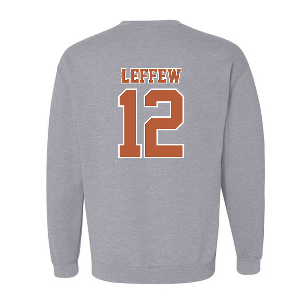 Texas - NCAA Baseball : Haiden Leffew - Sports Shersey Crewneck Sweatshirt-1