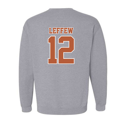 Texas - NCAA Baseball : Haiden Leffew - Sports Shersey Crewneck Sweatshirt-1