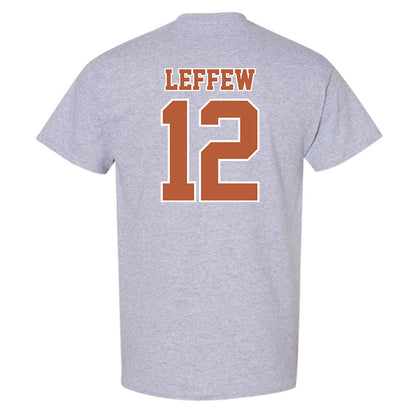 Texas - NCAA Baseball : Haiden Leffew - Sports Shersey T-Shirt-1