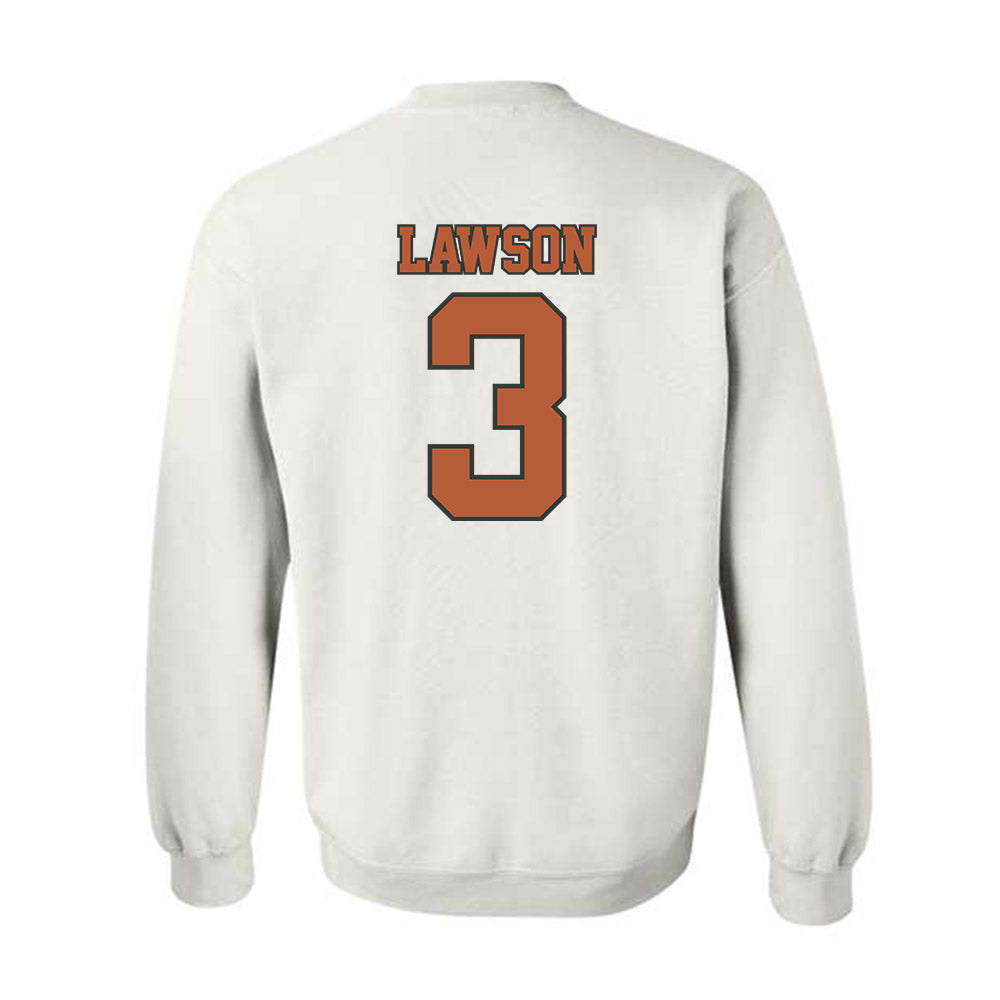 Texas - NCAA Softball : MaTaia Lawson - Sports Shersey Crewneck Sweatshirt-1