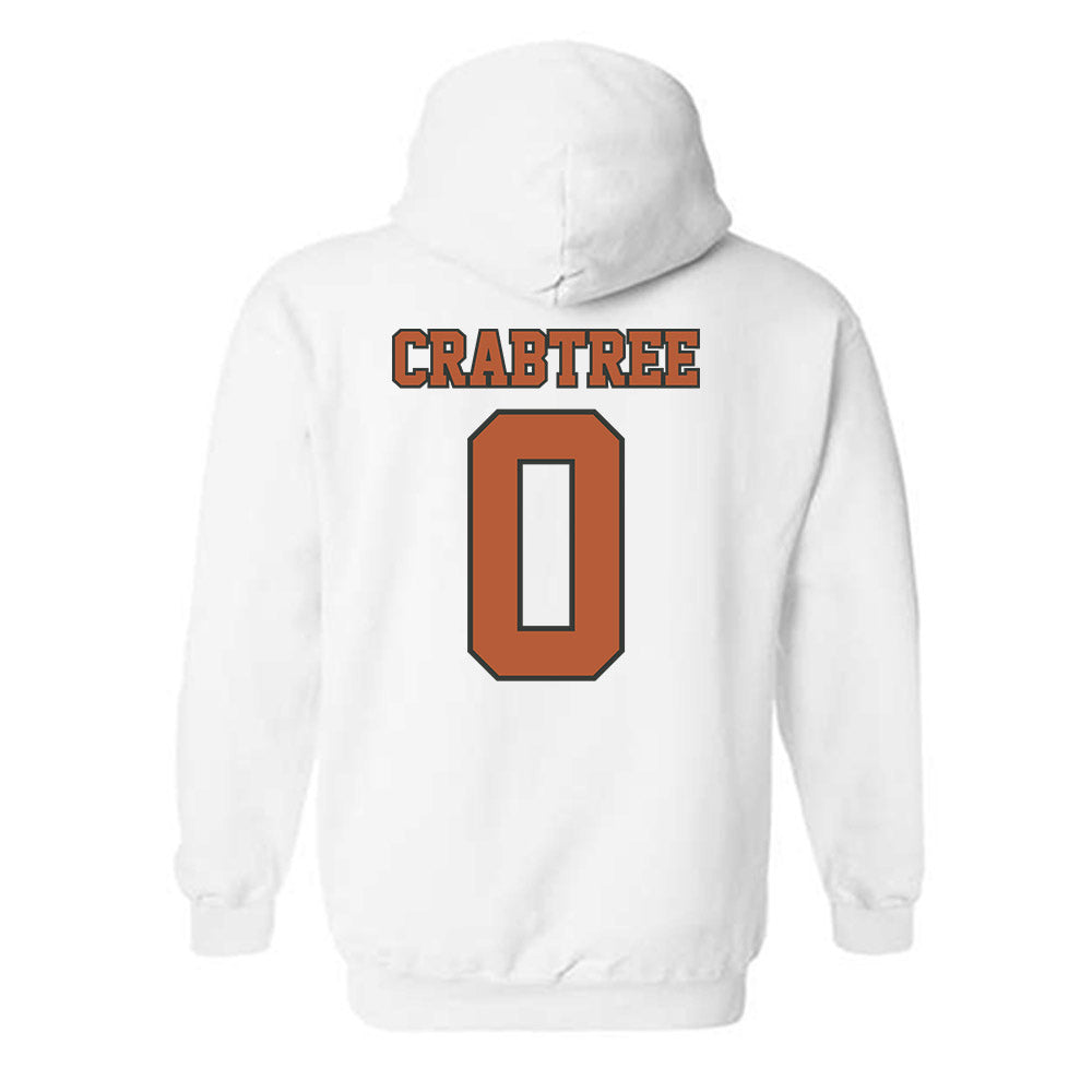 Texas - NCAA Softball : Caigan Crabtree - Sports Shersey Hooded Sweatshirt-1