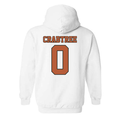 Texas - NCAA Softball : Caigan Crabtree - Sports Shersey Hooded Sweatshirt-1