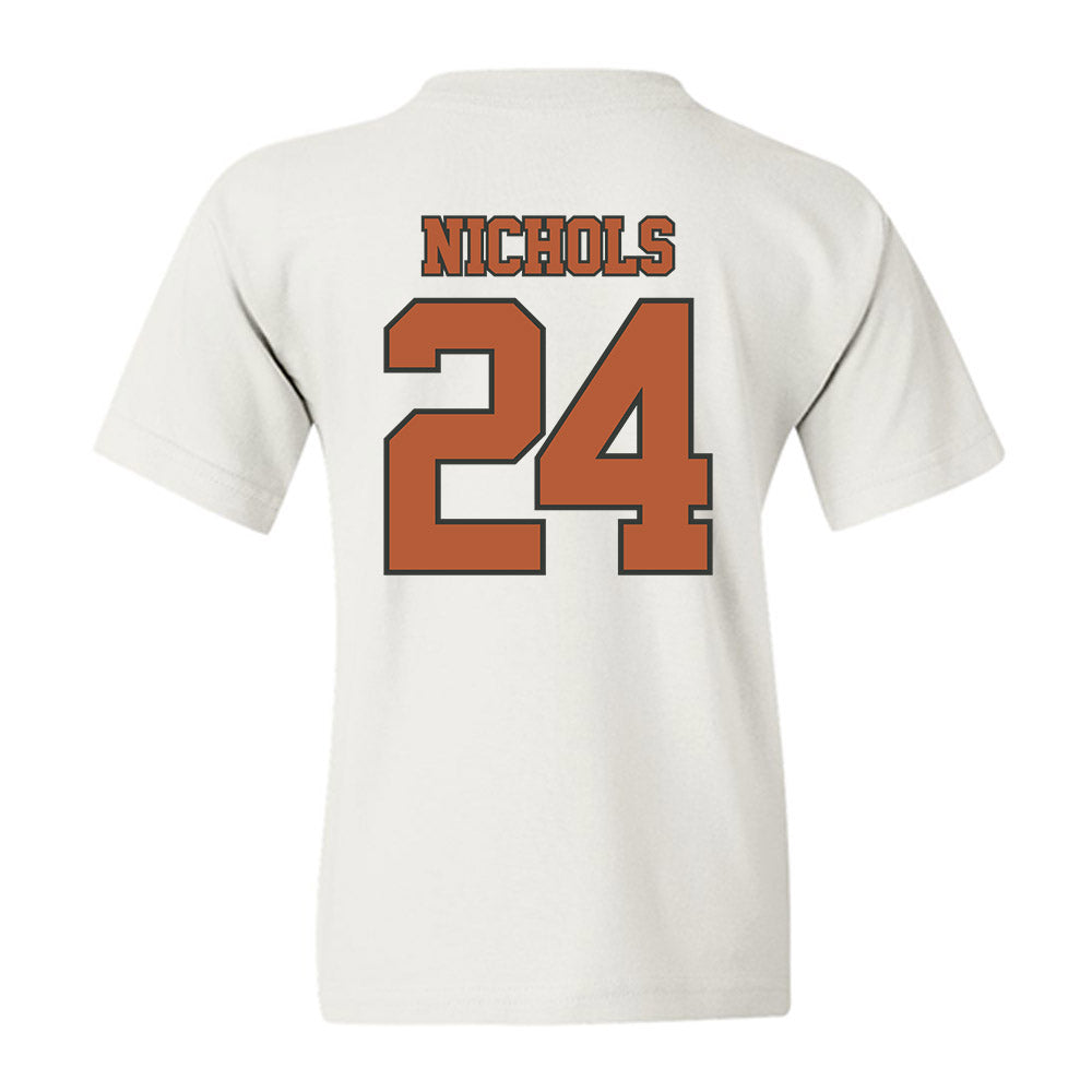 Texas - NCAA Softball : Jaycie Nichols - Sports Shersey Youth T-Shirt-1