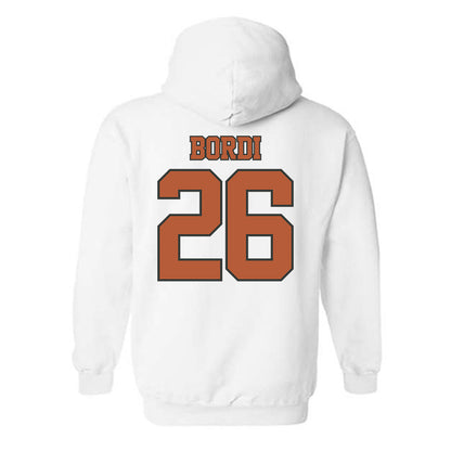 Texas - NCAA Softball : Sophia Bordi - Sports Shersey Hooded Sweatshirt-1