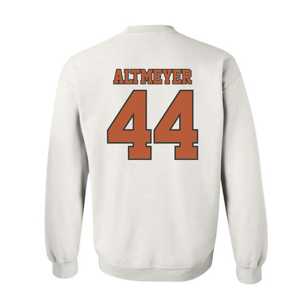 Texas - NCAA Softball : Kaiah Altmeyer - Sports Shersey Crewneck Sweatshirt-1