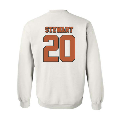 Texas - NCAA Softball : Katie Stewart - Sports Shersey Crewneck Sweatshirt-1