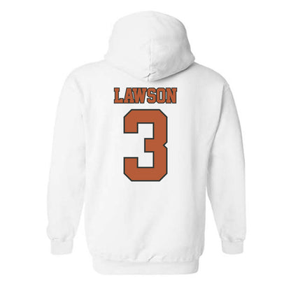 Texas - NCAA Softball : MaTaia Lawson - Sports Shersey Hooded Sweatshirt-1