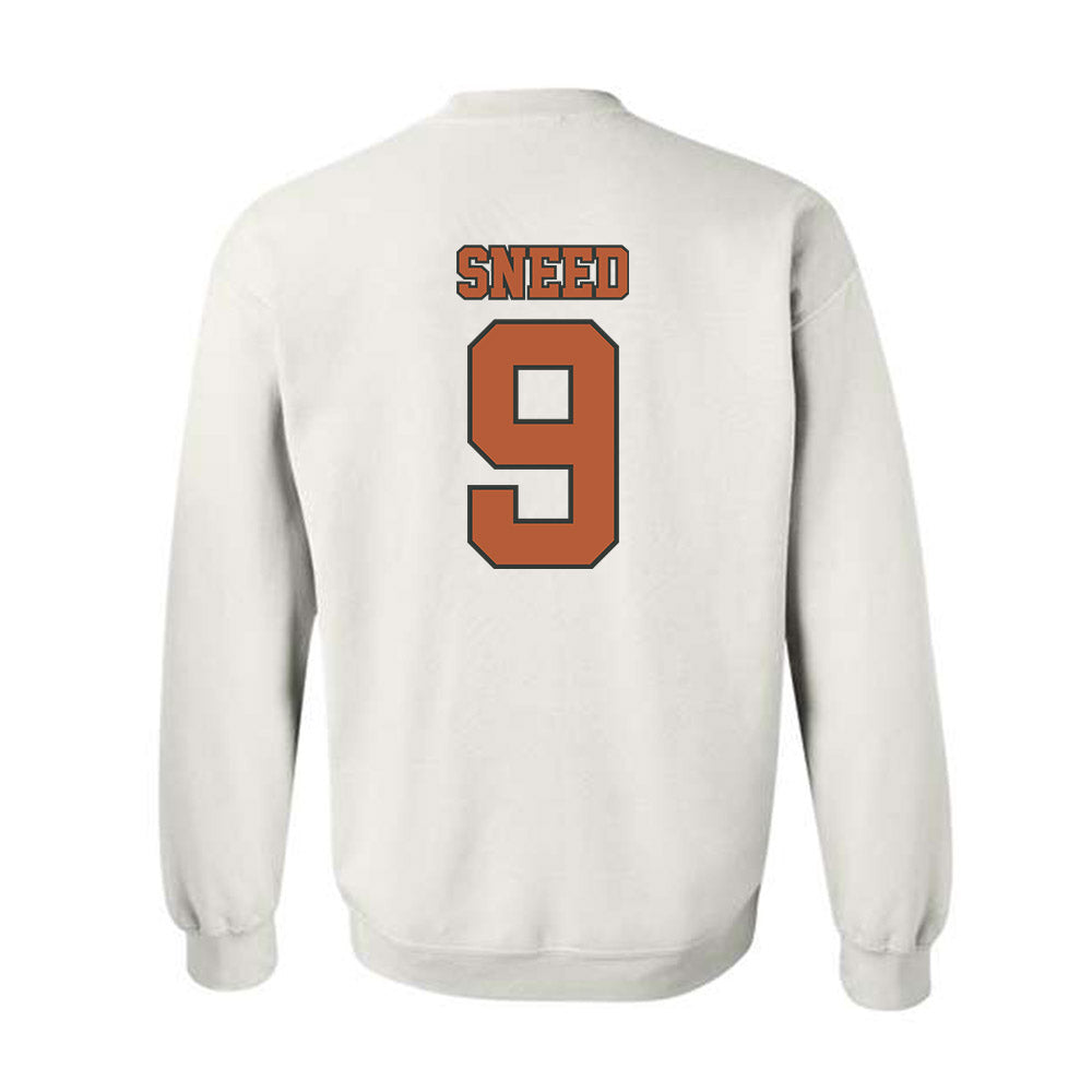 Texas - NCAA Softball : Alisa Sneed - Sports Shersey Crewneck Sweatshirt-1
