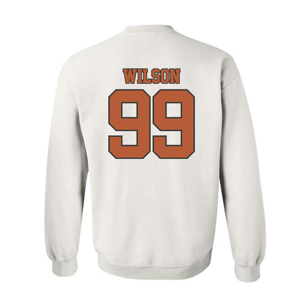 Texas - NCAA Softball : Drea Wilson - Sports Shersey Crewneck Sweatshirt-1