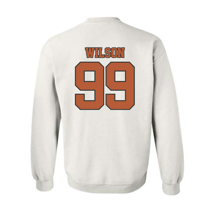 Texas - NCAA Softball : Drea Wilson - Sports Shersey Crewneck Sweatshirt-1