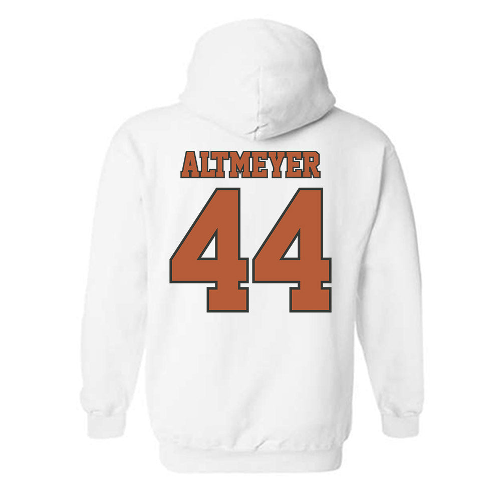 Texas - NCAA Softball : Kaiah Altmeyer - Sports Shersey Hooded Sweatshirt-1