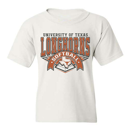 Texas - NCAA Softball : Caigan Crabtree - Sports Shersey Youth T-Shirt-0