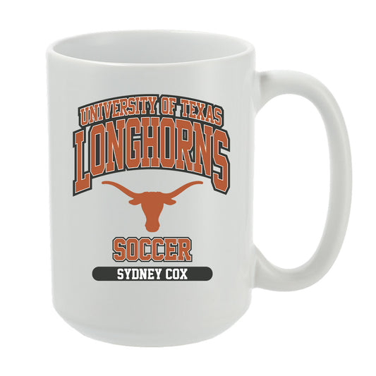 Texas - NCAA Women's Soccer : Sydney Cox - Mug