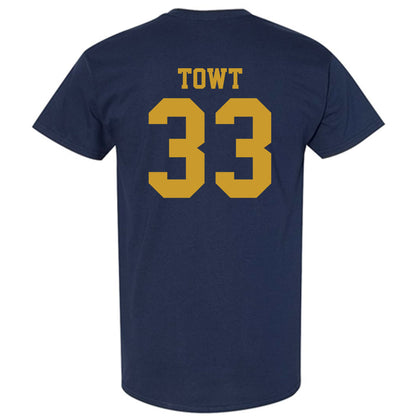Notre Dame - NCAA Men's Basketball : Carson Towt - Sports Shersey T-Shirt-1
