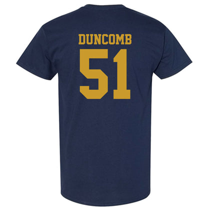 Notre Dame - NCAA Men's Basketball : Logan Duncomb - Sports Shersey T-Shirt-1