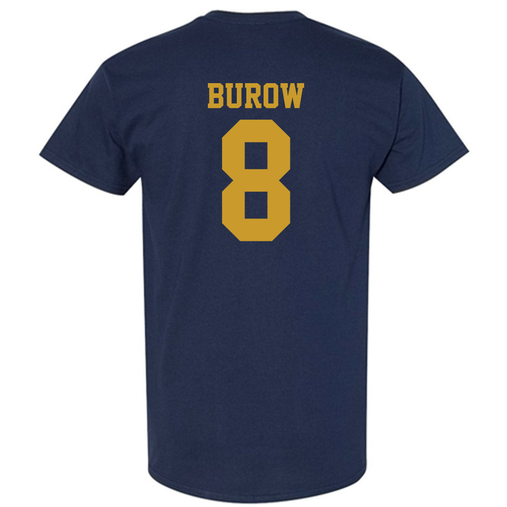 Notre Dame - NCAA Men's Basketball : Jacob Burow - Sports Shersey T-Shirt-1