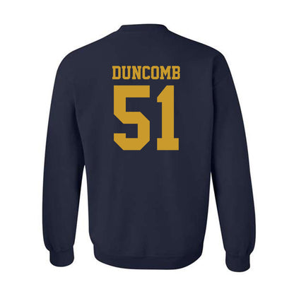 Notre Dame - NCAA Men's Basketball : Logan Duncomb - Sports Shersey Crewneck Sweatshirt-1