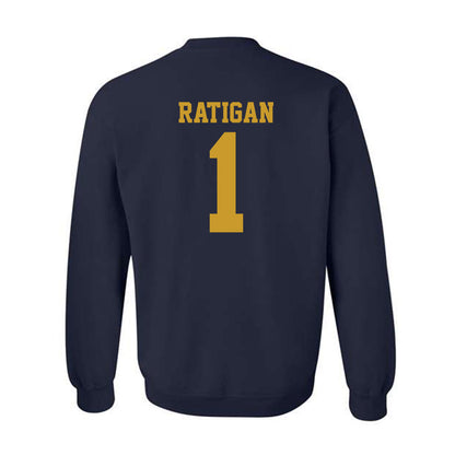 Notre Dame - NCAA Women's Basketball : Kelly Ratigan - Sports Shersey Crewneck Sweatshirt-1